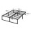 Zinus Lorelai Double Bed frame - Bed 135x190 cm - 36 cm Height with Underbed Storage - Metal Platform Bed frame - Black 2