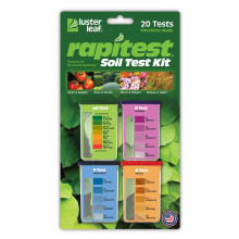 Luster Leaf 1601 Rapitest Test Kit for Soil pH, Nitrogen, Phosphorous and Potash, 1 Pack