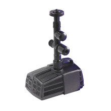 HOZELOCK - Fountain & Cascade Pond Pump 1500 LPH : Ideal for Medium-sized Ponds, Adjustable Flow Rate and Cascade/fountain Angle, Anti-clog Foam Free