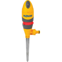 HOZELOCK - Sprinkler Rotating Plus 314 m? : Large-area Spray Sprinkler (? 20m), Ultra Even Coverage thanks to Hydraulic Motor, 5 Jets, 360? Adjustable