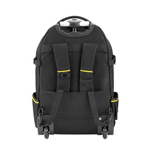 STANLEY STANLEY FATMAX Tool Backpack with Wheels, Extendable handle, Removable Tool Caddy, Separate Compartments For Tools, Includes Laptop/ Tablet Storage, 2