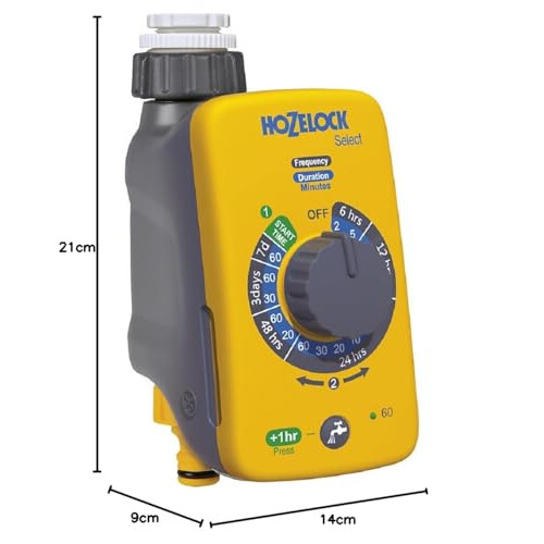 Hozelock HOZELOCK - Watering Timer Sensor Controller : Automatic and Easy Watering With Its Light Sensor, Daily Watering At Sunrise And/or Sunset, Manual 2