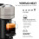 Nespresso Nespresso Vertuo Next Coffee Pod Machine, Centrifusion Technology, Wi-Fi and Bluetooth Enabled, Energy Saving Design, Multiple Cup Sizes, Compatible 4