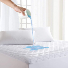 Small Double Quilted Waterproof Mattress Protector Hypoallergenic and Noiseless Fitted Sheet Cover Double Bed Extra Deep 100% Waterproof Mattress