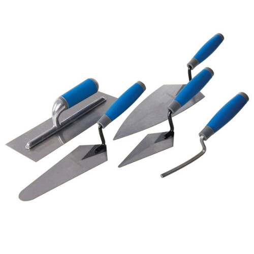 Silverline Silverline Soft-Grip Trade Trowel Set 5pce (395016)