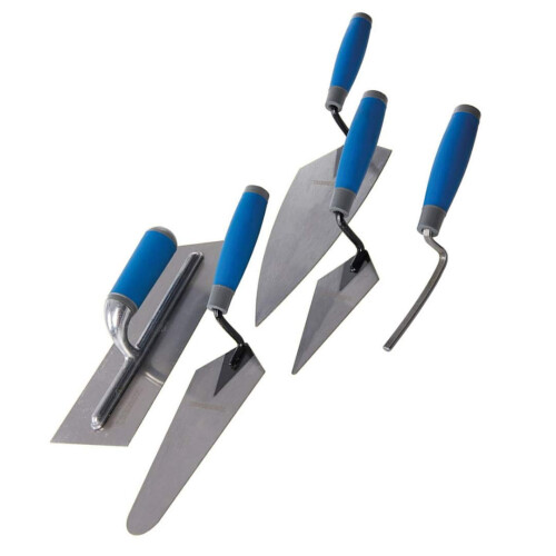 Silverline Silverline Soft-Grip Trade Trowel Set 5pce (395016) 1
