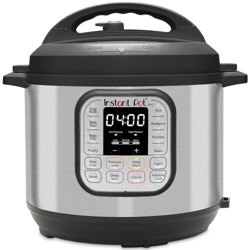 Instant Pot Duo 7-in-1 Electric Multi-Cooker 5.7L - Brushed Stainless Steel, Large Pressure Cooker, Slow Cooker, Rice Cooker, Saut?, Yoghurt Maker,