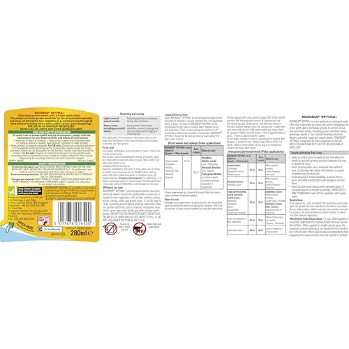 Roundup Roundup Optima+ Total Weedkiller, Concentrate, 280 Ml 1