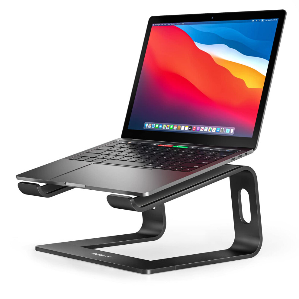 Nulaxy Laptop Stand For Desk, Aluminum Laptop Riser, Ventilated Computer Stand Compatible With Macbook Pro/Air, Dell Xps, Hp, Lenovo More 10-16? 5051221052519