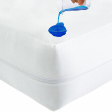 Caroline Shatuik Fully Zipper Bed Bug Encasement, Anti Allergy & Anti dust mite Waterproof Single Mattress Protector cover encasement with Zip Single