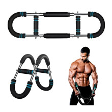 Twister Arm Trainer, Arm Exercise Equipment Adjustable Forearm Strengthener Power Twist Arm Trainer Portable Spring Resistance for Home Workout