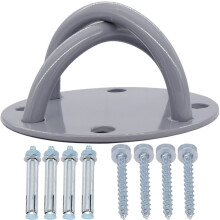 Wall/Ceiling Mount Bracket for Gym&Home Suspension Straps Anchor for Olympic Rings Fitness Training Yoga Swing Battle Ropes Resistance Band & Boxing