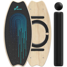 Sportneer Balance Board indoor board skateboard, indoor surfboard trick board and balance board for children and adults