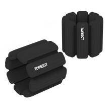 TOPESCT Adjustable Wrist Weights - Set of 2 (1lb Each) | Wearable Wrist & Ankle Weights Bracelet for Yoga, Dance, Barre, Pilates, Cardio, Aerobics,