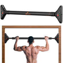 Sportneer Pull Up Bar Doorway Chin Up Bar No Screws Door Frame Chin Up Push Up Sit Up Bar Adjustable 75-94cm (29.5''-37'') Up to 200kg Capacity