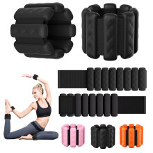 Wrist & Ankle Weights for Women, Wearable Strong Arm & Leg Weights Set of 2(1Lbs Each), Adjustable Ankle Weights for Walking, Yoga, Dance,