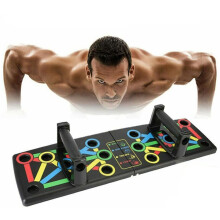 True Face Push Up Board Foldable 14 in 1 Press Up Boards push up equipment Fitness Gym Muscle Strength perfect push up, Portable Exercise Equipment