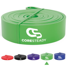 Coresteady Pull Up Bands & Resistance Bands - Rubber Heavy Duty Elastic Loop Band for Men & Women - Build Fit Power & Muscle - Training, Fitness