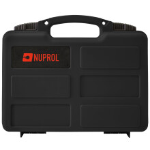 NUPROL Small Pistol Hard Case 31cm x 21cm; Black; Pick/Pluck