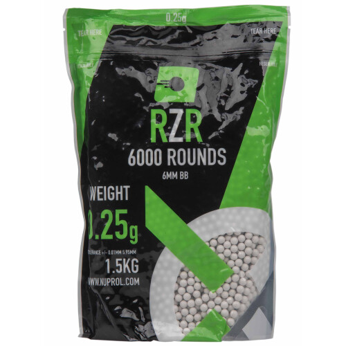 RZR 0.25g Precision 6mm BB x 6000rnd