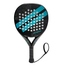 ianoni Padel Racket Carbon Fiber Surface with EVA Memory Flex Foam Core Paddle Tennis Racquets (8200-blue)