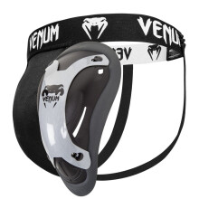 Venum US-VENUM-1062 Competitor Groin Guard and Support - Black/Black, Medium