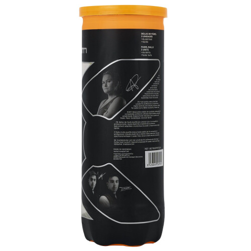 NOX Pot of 3 Pro Titanium Padel Balls 1