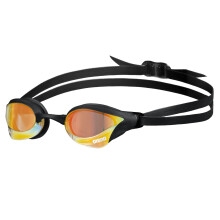 arena Cobra Core Swipe Mirror Unisex Adult Racing Swimming Goggles, Swimming Pool Goggles with Curved Mirror Lenses, Anti-Fog, UV Protection, 5