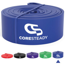 Coresteady Pull Up Bands & Resistance Bands - Rubber Heavy Duty Elastic Loop Band for Men & Women - Build Fit Power & Muscle - Training, Fitness