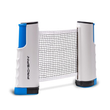 PRO SPIN Retractable Ping Pong Net ? 72" Table Tennis Net with Clamps | Portable Ping Pong Net for Any Table | Includes Custom Mesh Storage Bag |