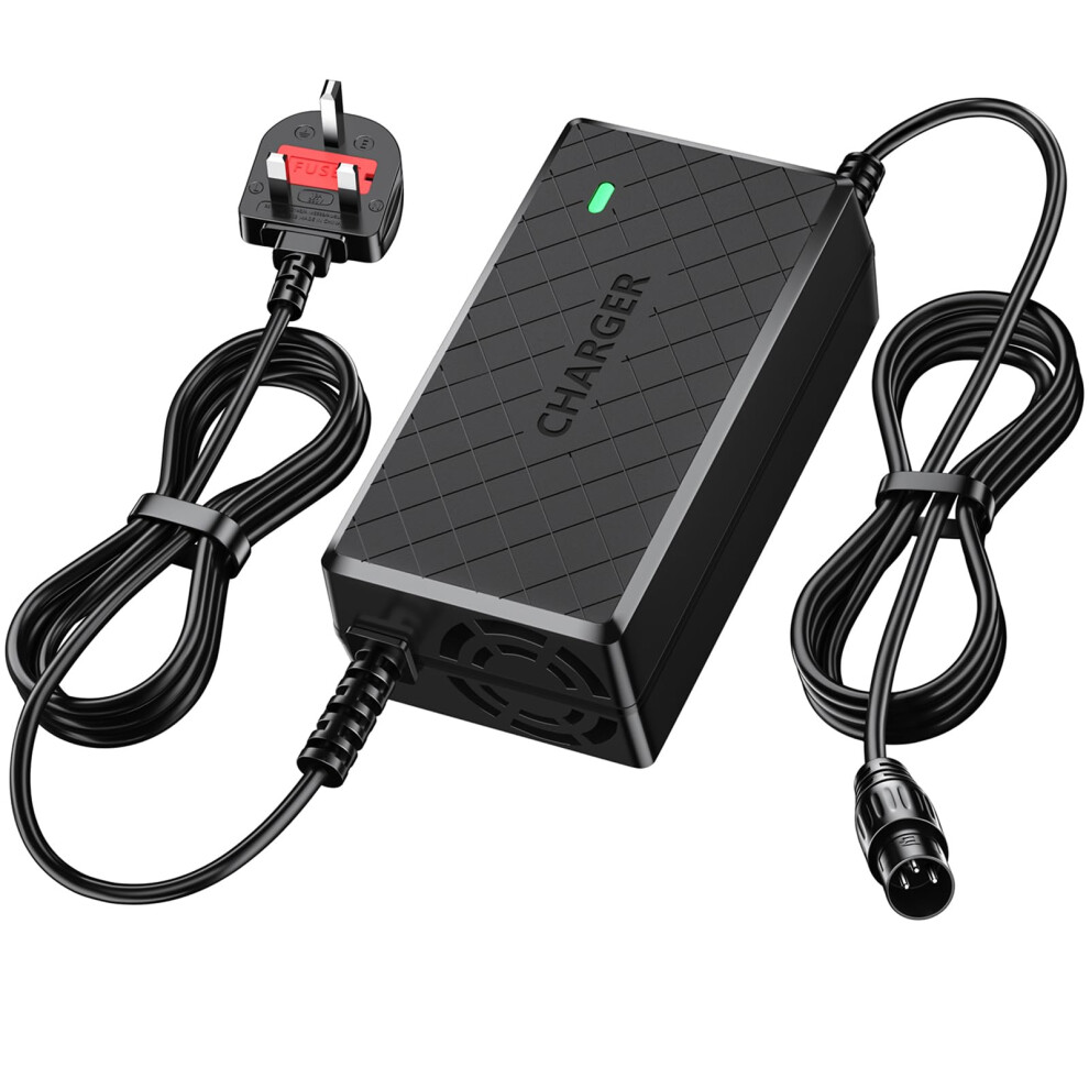 Szseey 29V 24V 5A Scooter Charger,3 Pin Male Xlr Connector Battery Charger For 24V Lead Acid Battery Electric Wheelchair,Ebike,Motorcycle,Lawn 5051221081403