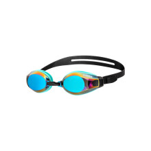 ARENA Zoom X-Fit Mirror Swim Goggles Unisex Adult Pool Goggles with Wide Lenses, UV Protection, Adjustable Nose Bridge, Silicone Seals and Anti-Fog