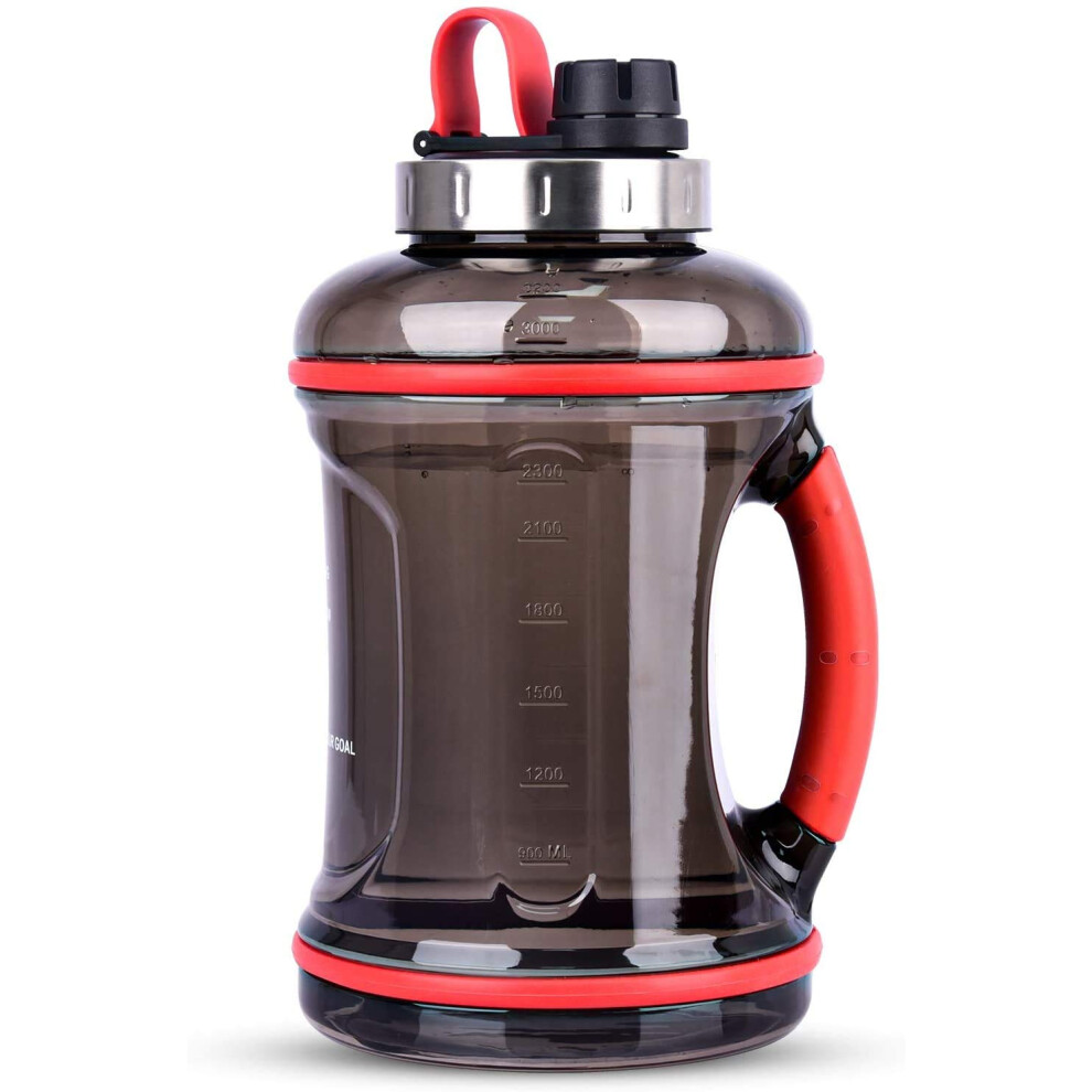 FORWEWAY Large Sports Water Bottle 3.2L BPA-free Leak-proof Extra-strong Reusable Durable Gym jug with Capacity Marker for Outdoor Fitness-image-OPC-PJSV2K7-NEW