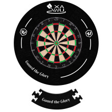 XAWU Dart Board Surround Ring, Durable EVA Dartboard Wall Protector Fits 45cm Standard Dart Board, for Home, Bar and Outdoor Use, Easy Set Up Darts