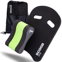 Pull Buoy and Kickboard set for Adults and Kids. Swimming Aid Accessories for Strength Training. UK Swim Floats Pool Exercise Equipment Kit for Men