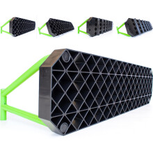 QUICKPLAY Replay Station Football Rebound Board - Portable Dual Surface Rebounder with Adjustable Angle - Football Training Equipment for Control and