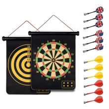 HelaCueil Magnetic Safe Dartboard ?38cm /15-inch with 12 darts - for Children and Adults Dartboard