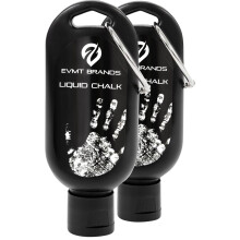 EVMT Brands Liquid Chalk, Mess-Free Gym Chalk for Weightlifting, Gymnastics, Rock Climbing, Dancing. Sweat-Resistant and Long Lasting for Stronger