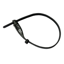 Squire Bike Locks STRAPLOK? Combi 10 - Ultra-Lightweight Multi-Functional Zip-Tie Style Caf? Bike Lock with 10mm Stainless Steel Core, 450mm Length,