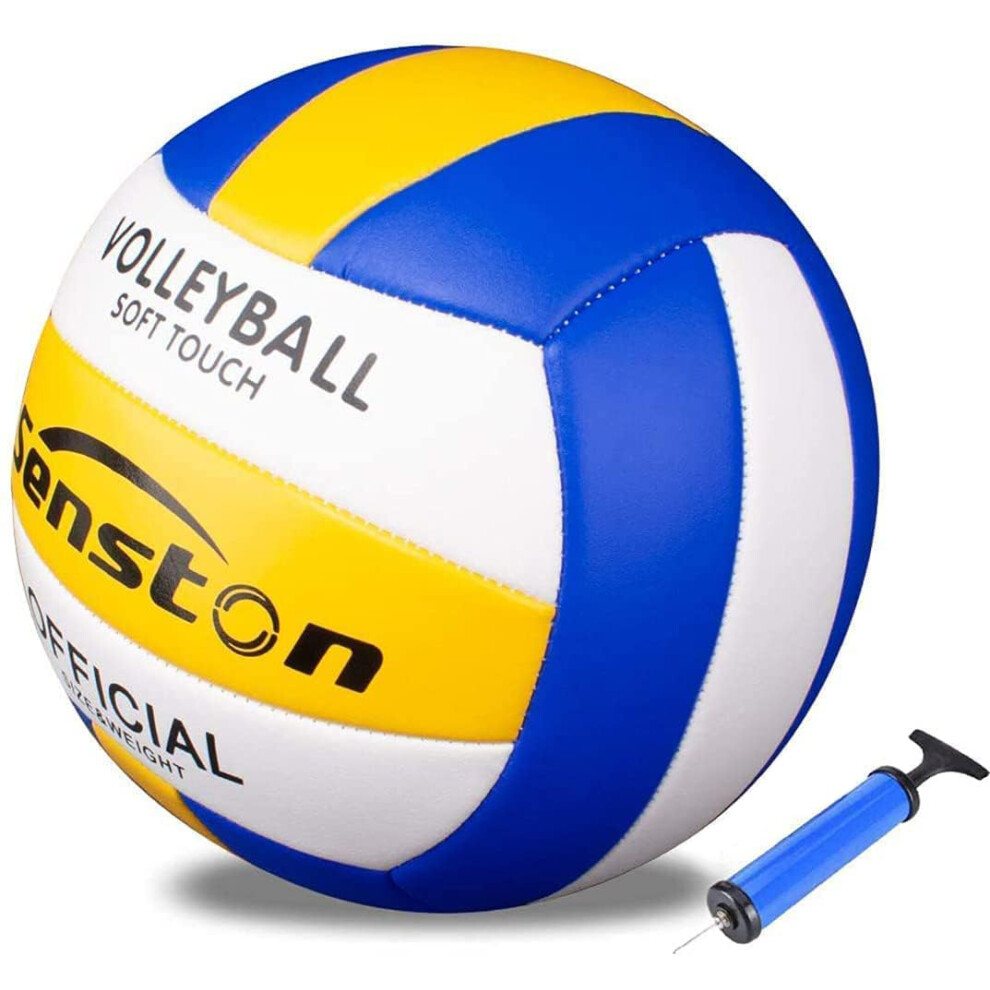 Senston Volleyball Official Size 5 Soft-Touche Volley Ball Indoor Outdoor Beach Volleyballs-image-OPC-PJSV5X2-NEW