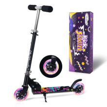 Nattork Scooter for Kids Ages 3-8 ? Kick Kids Scooters for Boys Girls Light up Wheels Portable Lightweight Folding Design with Reducing System and