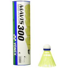 Yonex Mavis 300 Yellow Shuttlecocks - 78 - Medium (6 pieces)