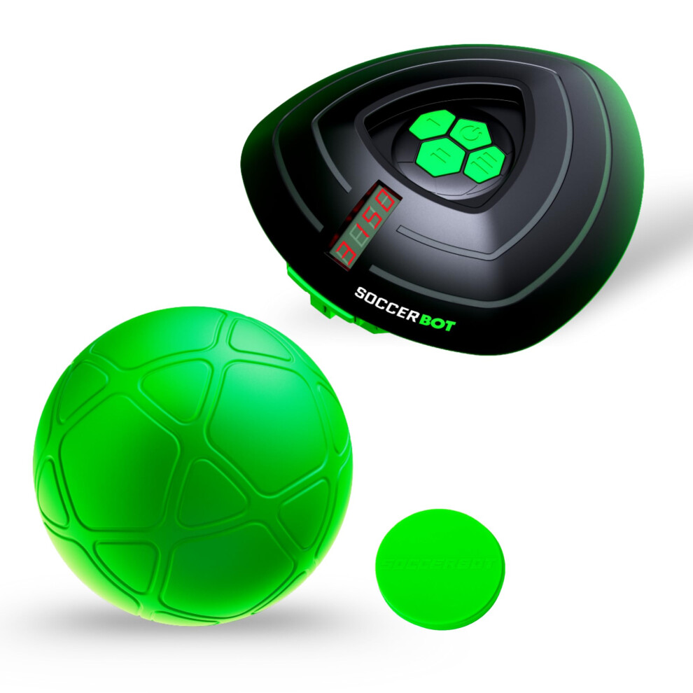 Smart Ball Soccer Bot Indoor Football Trainer, Football Gifts For Boys, One Size, Black
