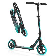 BELEEV Scooter for Kids Ages 6+, 200mm Big Wheel adult Scooters for Boys and Girls, 4 Adjustable Handlebar, Front Suspension, 2 Wheels Scooter with