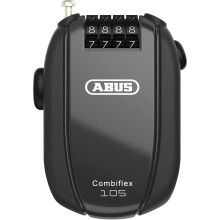 ABUS Combiflex cable lock - lock for securing skis, helmets, pushchairs and luggage - various lengths and strengths
