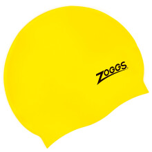 Zoggs Adult Swimming Caps, Comfortable Adult Swimming hat, Non-Slip lining Adult Swimming Hat, Shaped Swimming Cap, Chlorine Beating Zoggs Swim Cap