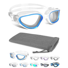 Winline Polarized Swimming Goggles Anti Fog Anti UV Anti Leak Comfortable Clear Non-polarized Swim Goggles for Adult Men Women Teenager