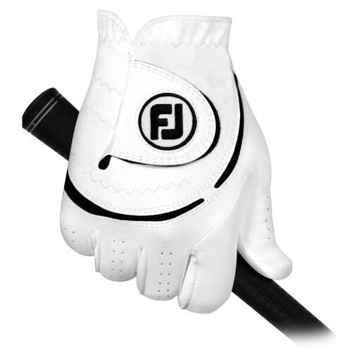 Footjoy FootJoy Mens Weathersof Golf Glove, White/Black, M-L EU 2