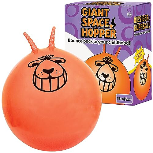 Tobar Giant Space hopper, 80 cm, Orange, Large 1