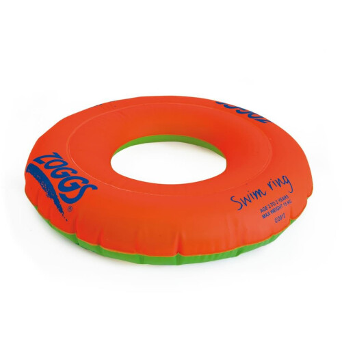 Zoggs Zoggs Kids Swim Ring, Pool Float, Orange, 2-3 years